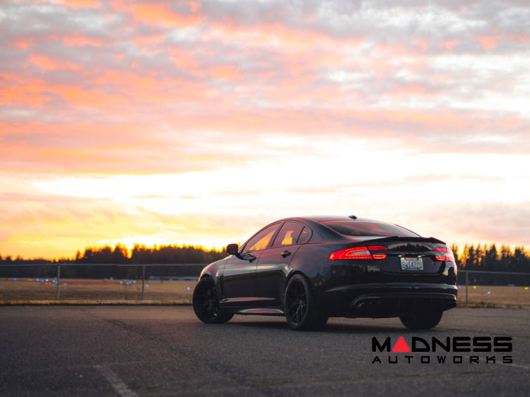 Jaguar XF Custom Wheels - HF-5 by Vossen - Satin Black